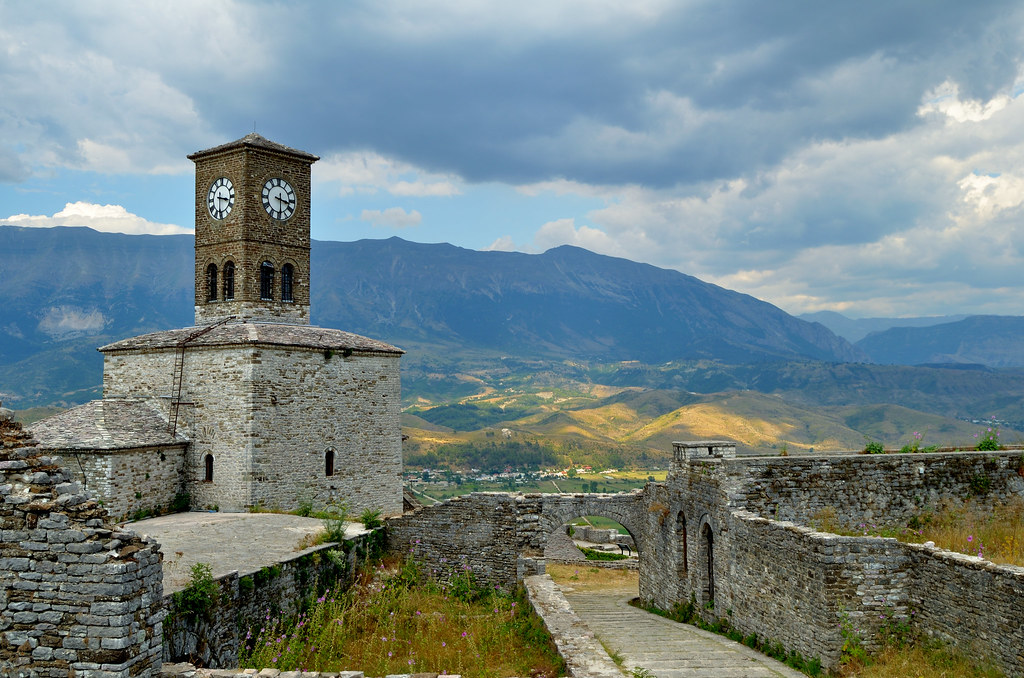  Die Burg von Gjirokastra