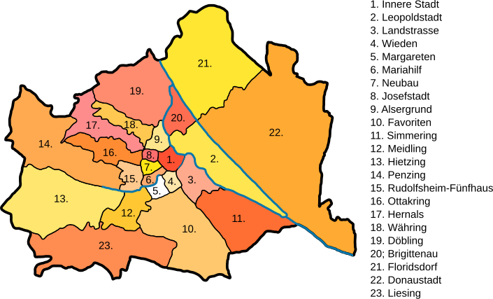 Wiener Bezirke